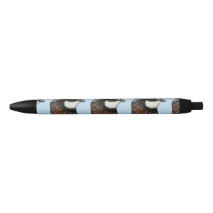 Stylo Noir Tête de colin de Virginie