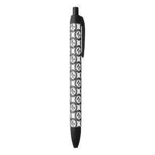 Stylo Noir TEXTE DESIGN Numéro de fichier numérique Symbole