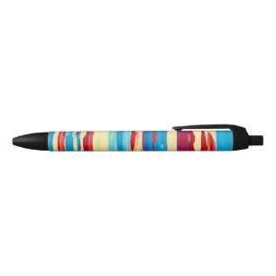 Stylo Noir Texture d'aquarelles