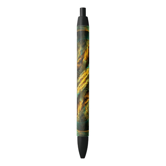 Stylo Noir The Eye of the Jungle Abstract (devant Vertical)