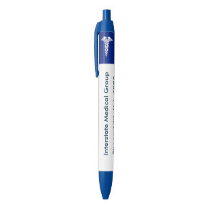 Stylo Noir Thème Médicale promotionnel