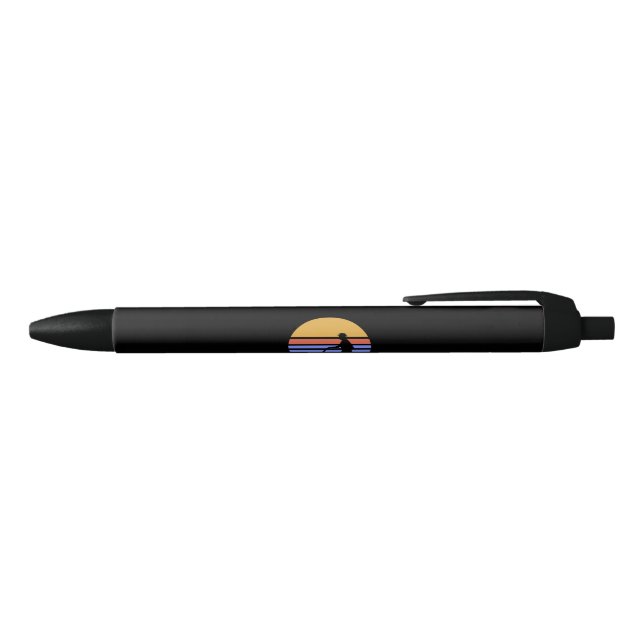 Stylo Noir Tondeuse à gazon Rétro (Haut)