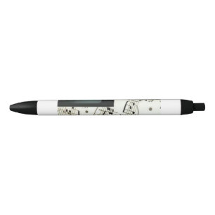 Stylo Noir Touches de piano