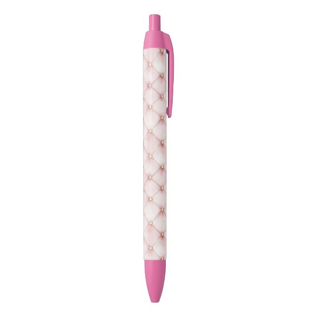 Stylo Noir Touffes dorées rose blush   (Bas (Vertical))