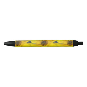 Stylo Noir Tournesol doré