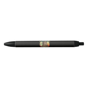 Stylo Noir Toutes les filles cool font de la randonnée rétro