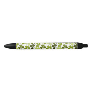 Stylo Noir Trèfle vert dans une variété de nuances