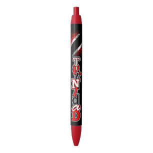 Stylo Noir Trinidad stylisé