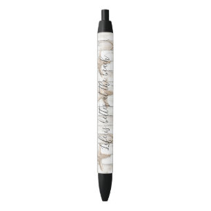 Stylo Noir Tropical Ocean Beach Starfish