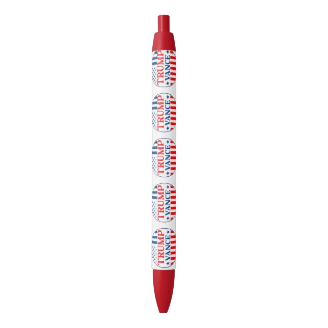 Stylo Noir Trump Vance (devant Vertical)