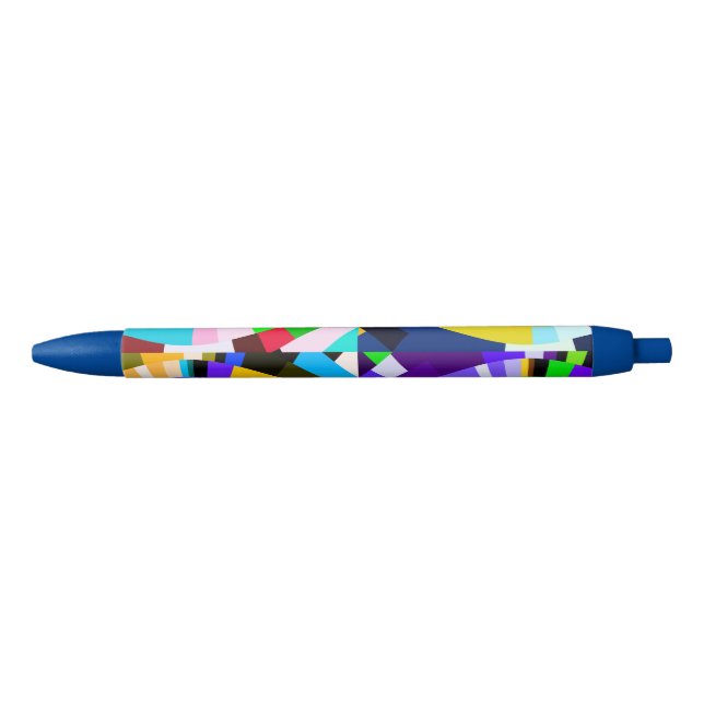 Stylo Noir Tuiles radiales (Devant)