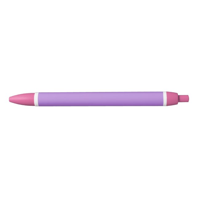 Stylo Noir Turquoise Moyen Uni (Devant)