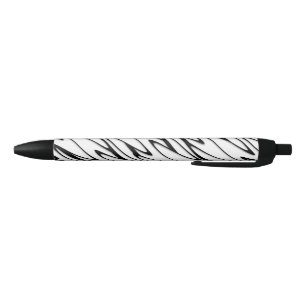 Stylo Noir Un art moderne Abstrait de ligne énergétique