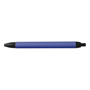Stylo Noir Un décor bleu vif avec un carré blanc propre