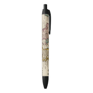 Stylo Noir Une carte générale de la Grande-Bretagne et de
