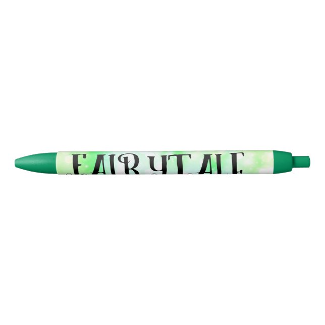 Stylo Noir Une fois sur un conte de fées (Devant)