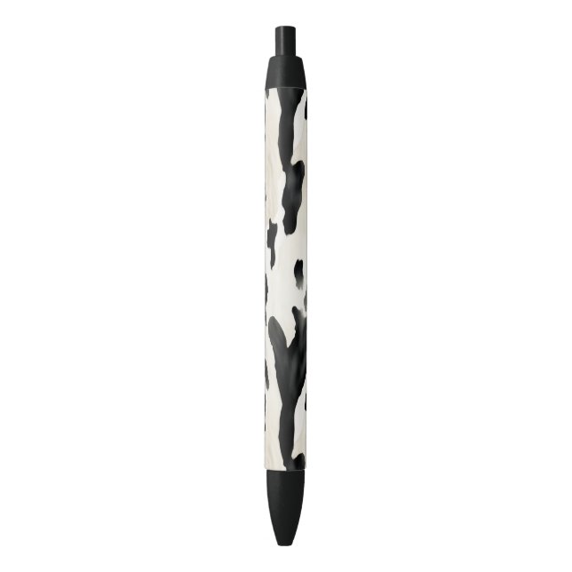 Stylo Noir Vache de ferme occidentale (devant Vertical)