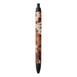 Stylo Noir Vachette à crème noire Brown occidentale