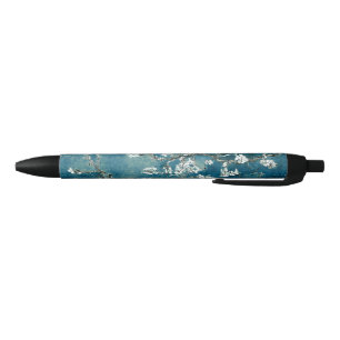 Stylo Noir Van Gogh Almond Blossoms Dark Turquoise