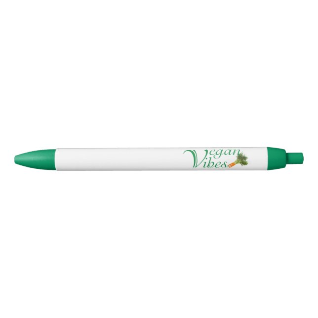 Stylo Noir Végétal (Devant)
