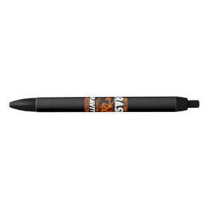Stylo Noir Vérifications aléatoires de gravité - Motocross &
