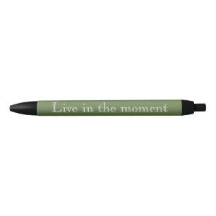 Stylo Noir Vert concombre