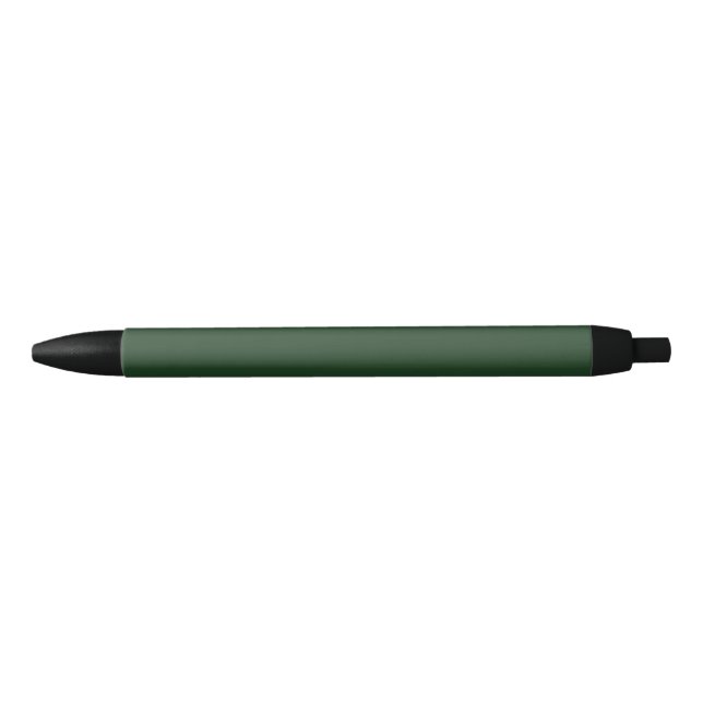 Stylo Noir Vert de Noël, Vert de fête, Vert uni,  (Devant)