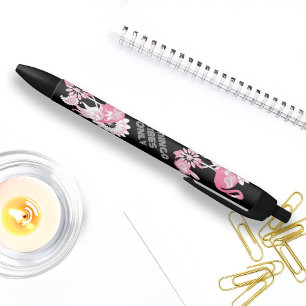 Stylo Noir Vibes de Flamant Rose uniquement - Flamant Rose No