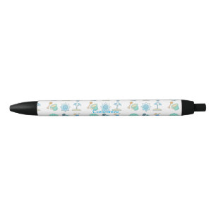 Stylo Noir Vie sur la plage Thunder_Cove