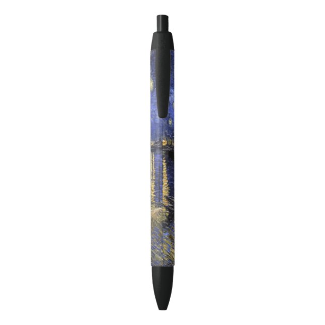 Stylo Noir Vincent Van Gogh Starry Night Over The Rhone (Dos (Vertical))