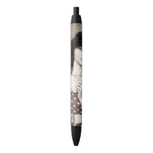 Stylo Noir Vintage femme