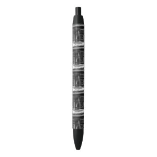 Stylo Noir Vintage France Paris Arc de Triomphe Place Etoile