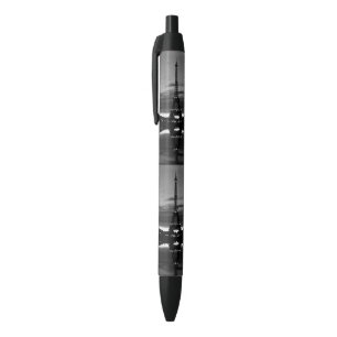 Stylo Noir Vintage France Paris Eiffel