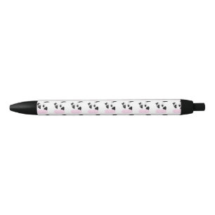 Stylo Noir Visage noir et blanc de vache laitière ou de bovi