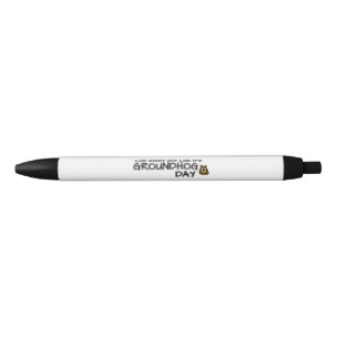 Stylo Noir Vivez tous les jours comme c'est le Jour de la Mar