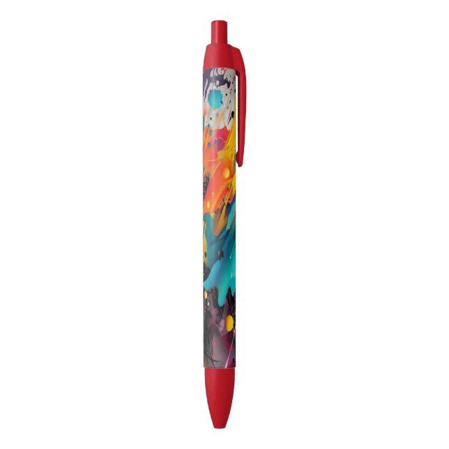 Stylo Noir Vivid Chaos Splash Graffiti (Bas (Vertical))