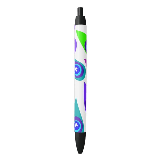 Stylo Noir Vol de Pourcentage (devant Vertical)