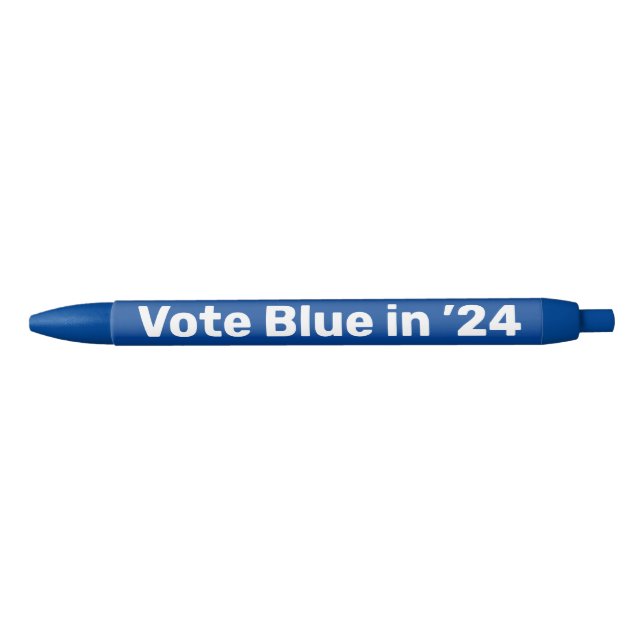 Stylo Noir Vote Blue en 2024 (Devant)