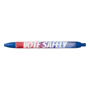 Stylo Noir Voter en toute sécurité