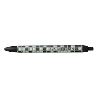 Stylo Noir Votre nom dans les mots croisé