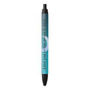 Stylo Noir Vous Aimez Sur La Lune
