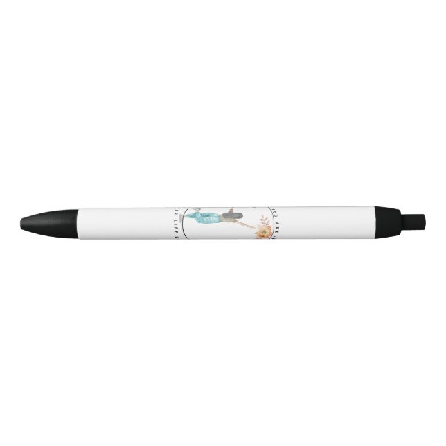Stylo Noir Vous Êtes Responsable De Votre Histoire (Devant)