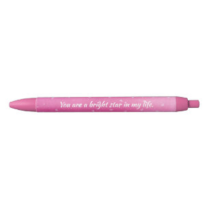 Stylo Noir Vous êtes une étoile lumineuse dans ma vie, styl