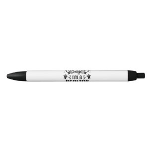 Stylo Noir Vous ne pouvez pas me faire peur Je suis un Réalis