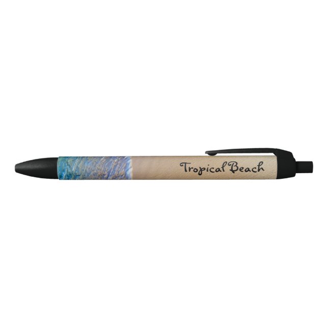 Stylo Noir Voyage tropical (Haut)