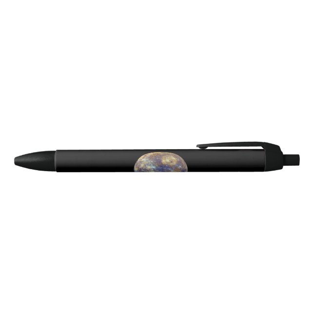 Stylo Noir Vue colorée de Mercure (Haut)