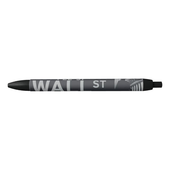 Stylo Noir Wall Street Pen (Devant)
