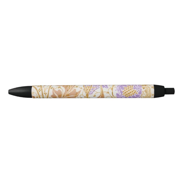 Stylo Noir Walter Crane Teazle & grenade Art Nouveau (Devant)