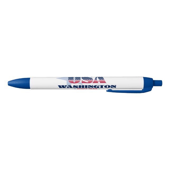 Stylo Noir Washington et American Icon Pen (Bas)