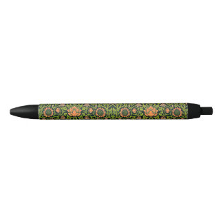 Stylo Noir William Morris - Ancolie, vert foncé, Case-Mate